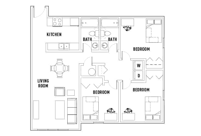 3 Bed - 2 Bath - Image 2
