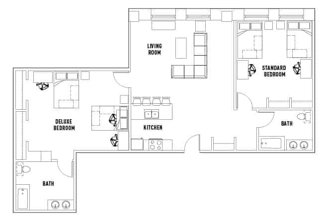 2 Bedroom 2 Bathroom - Image 7