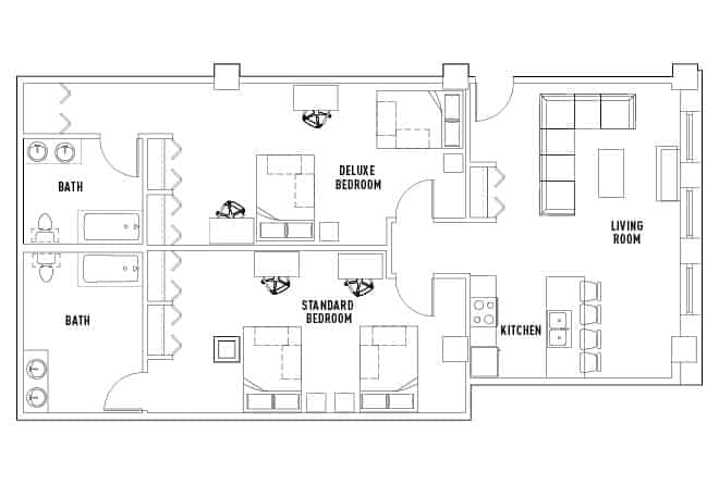 2 Bedroom 2 Bathroom - Image 8