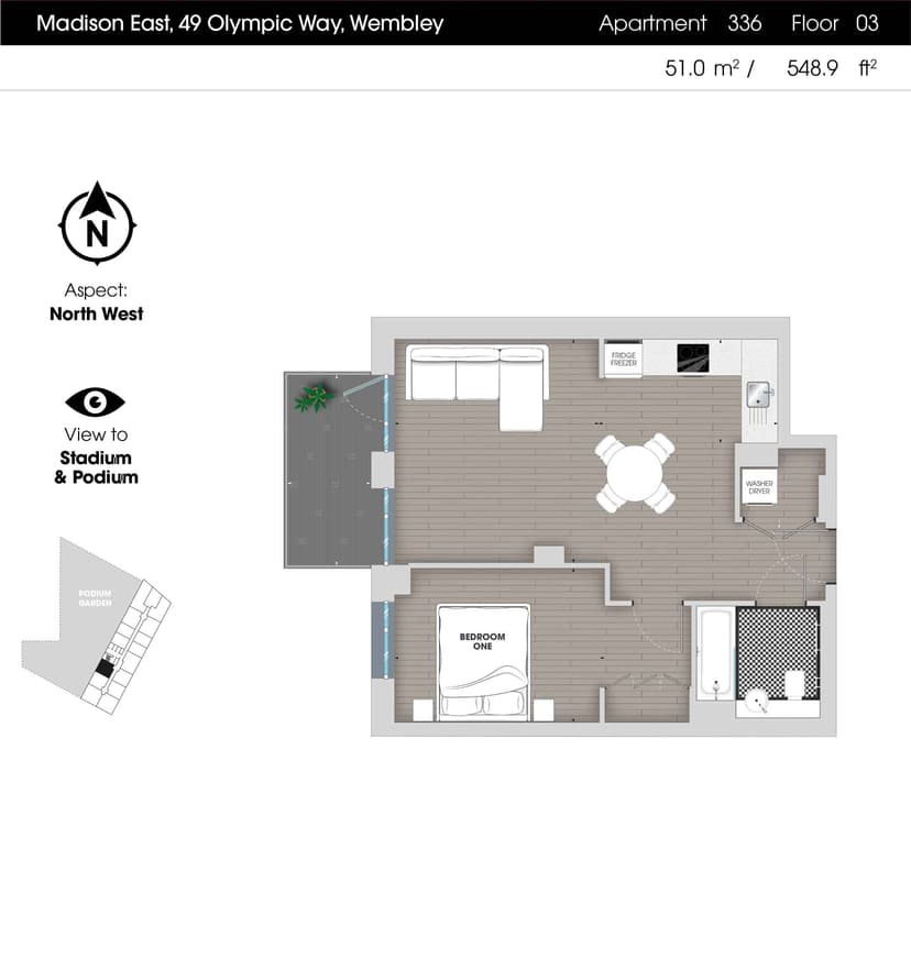 3 Bedroom Apartment - Image 29