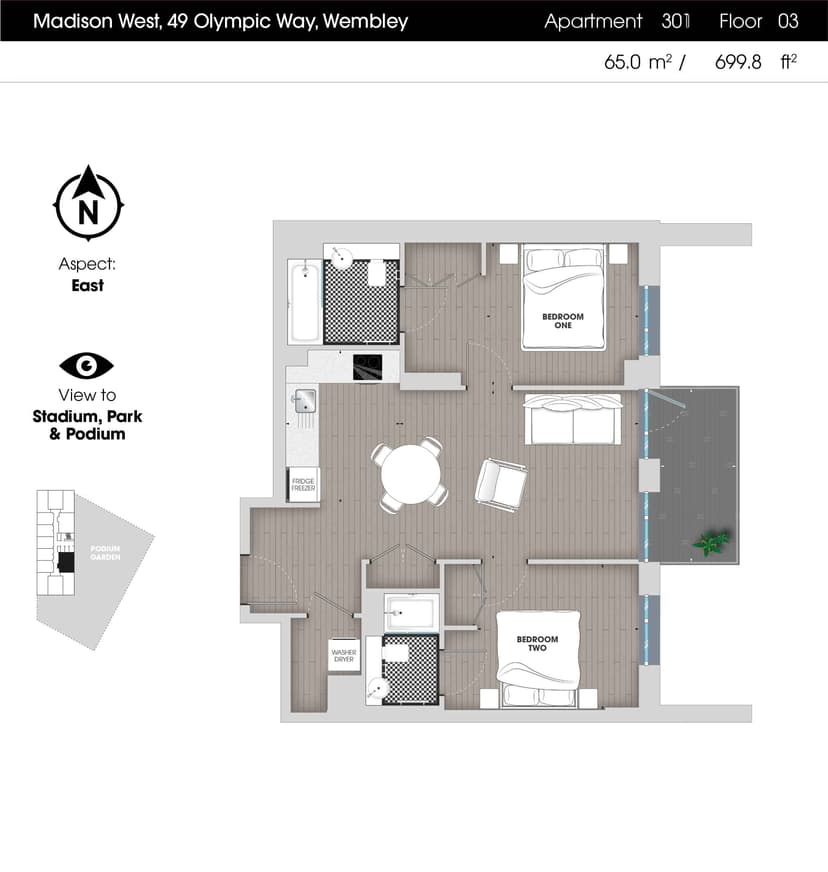 3 Bedroom Apartment - Image 16