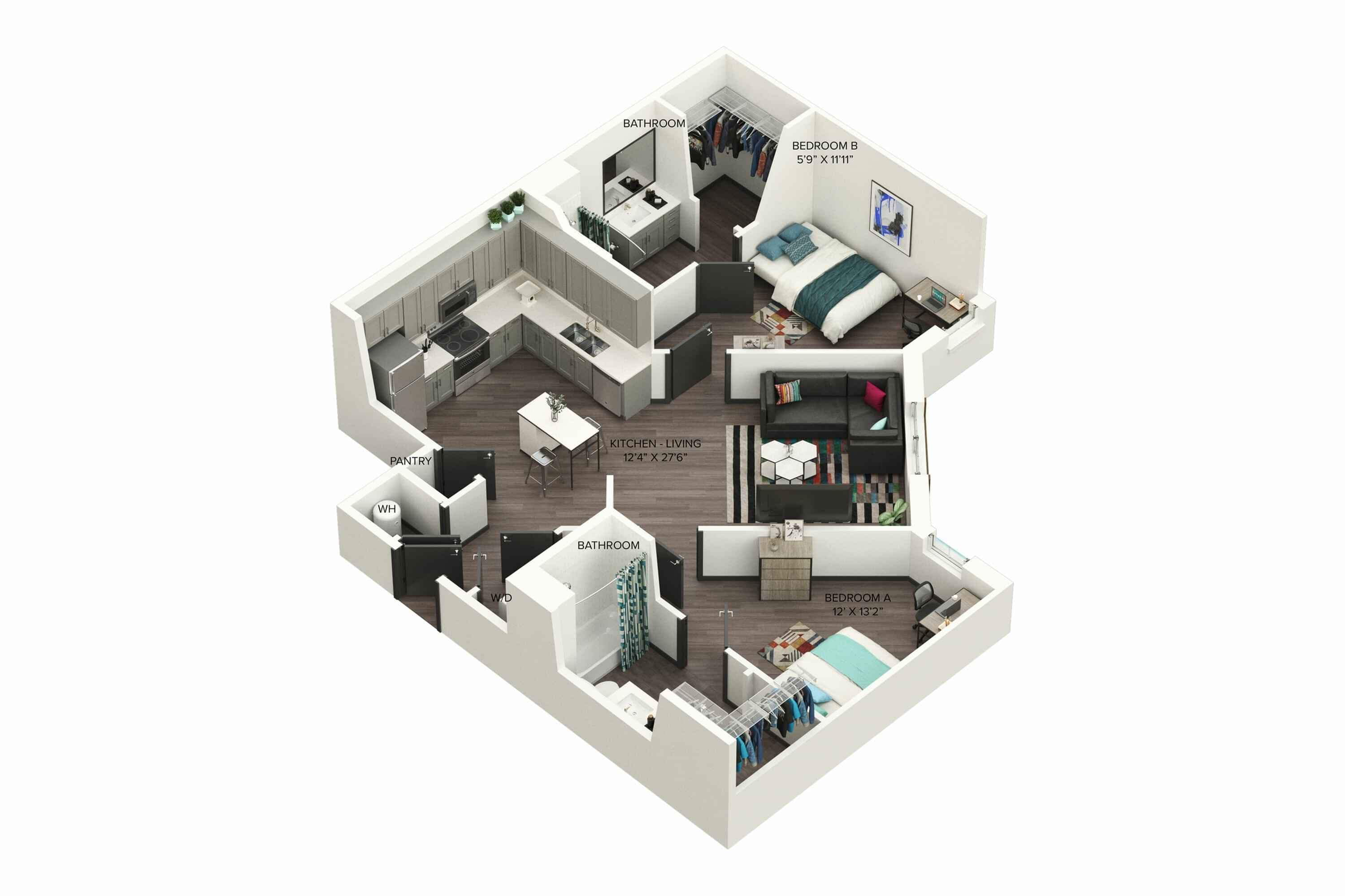 2 Bedroom 2 Bathroom - Image 8