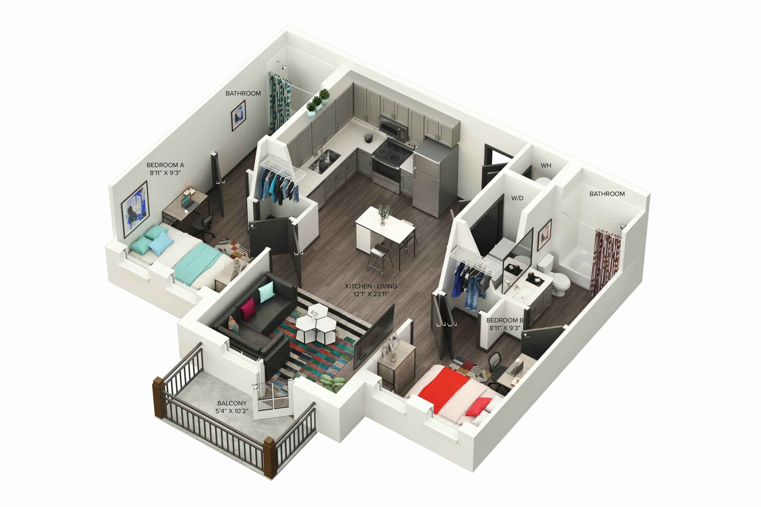 2 Bedroom 2 Bathroom - Image 7