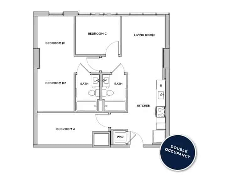 3 Bed 2 Bath  - Image 2