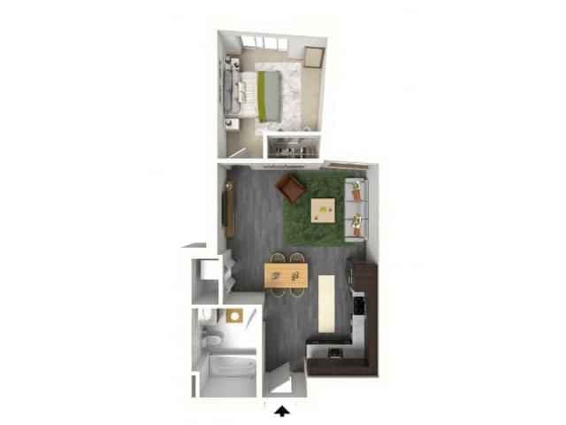1 bed 1 bath - Image 3