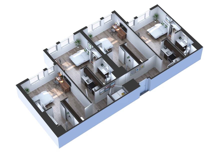 Studio (1699 Sq.ft) - Image 2