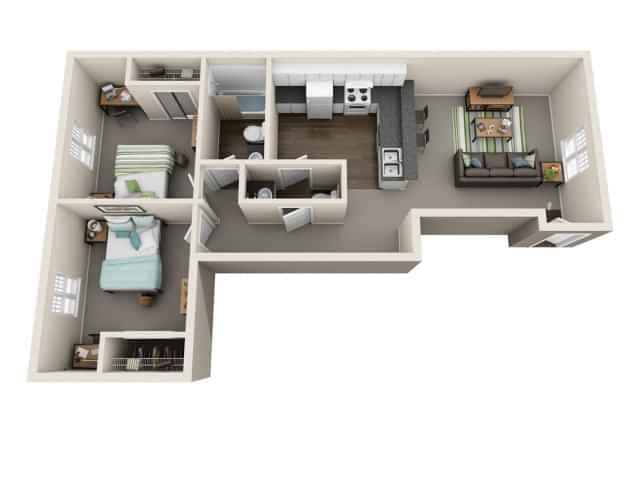 Private Room - Private Bath (2 Bed - 2 Bath) - Image 2