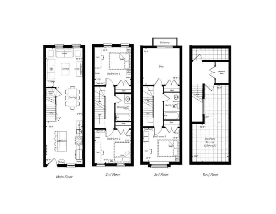 Albert Terrace | 4 Bedroom Suite